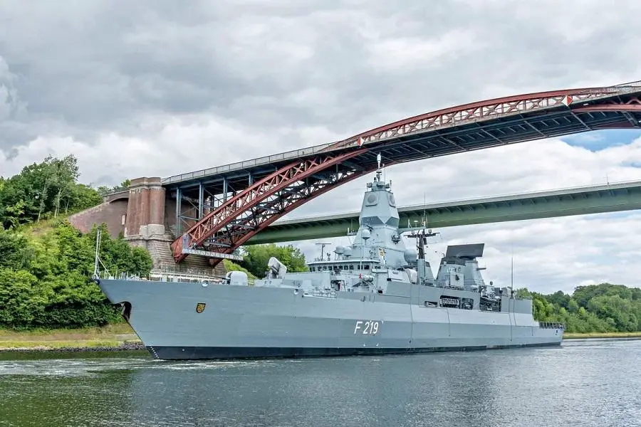 German Navy Frigate Sachsen Conduct First Tests of High-energy Laser Weapon Against Drones