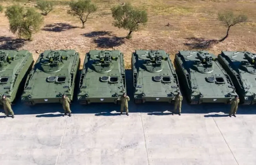 Hellenic Army Marder 1A3 Tracked Infantry Fighting Vehicles