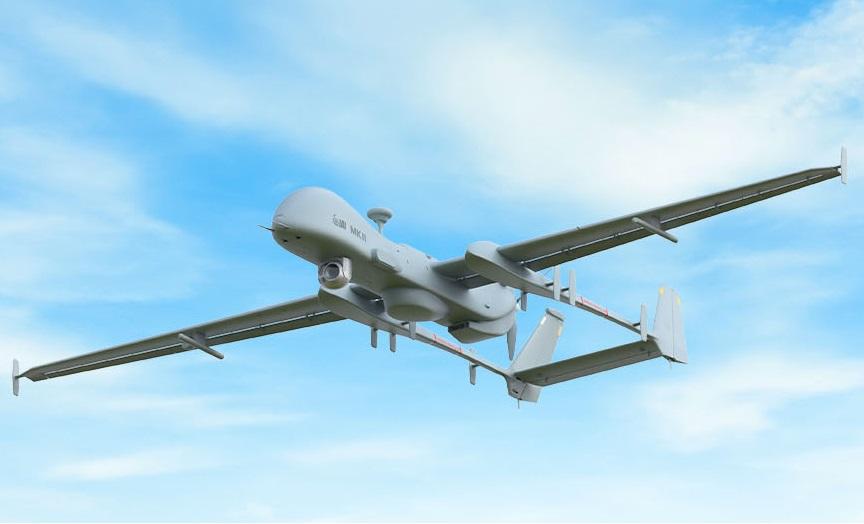 Indian Air Force Inducts Israel Aerospace Industries Heron Mk II MALE UAV