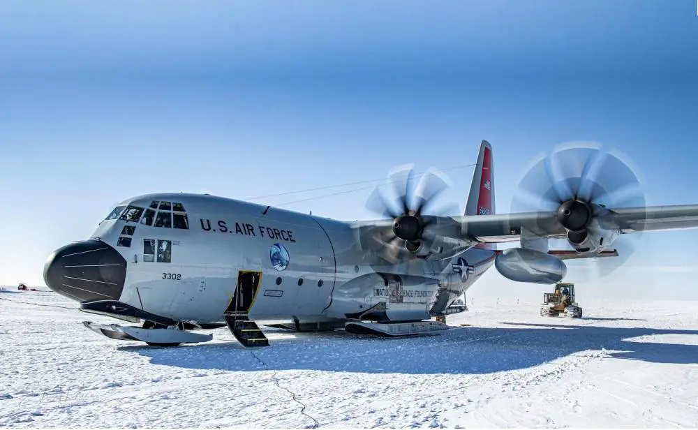 New York Air National Guard’s 109th Airlift Wing LC-130 Aircraft Supports Antarctic Research