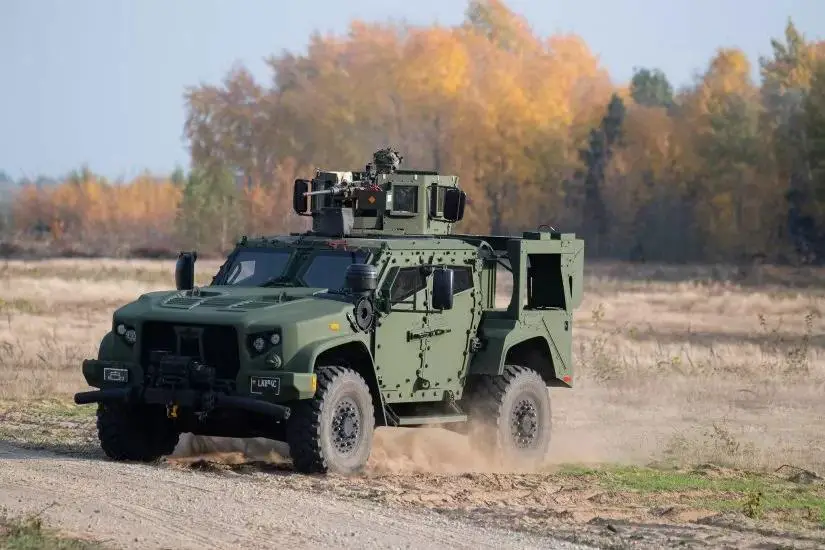Lithuanian Army Oshkosh Joint Light Tactical Vehicles (JLTVs)
