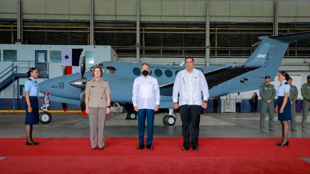 Panama’s National Naval Aviation Service Receives Second Beechcraft King Air 250