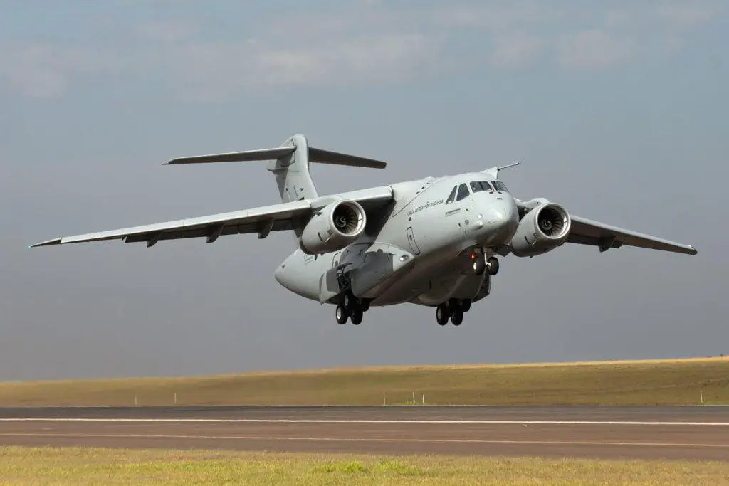 Portuguese Air Force Welcomes First Embraer C-390 Millennium Military Transport Aircraft