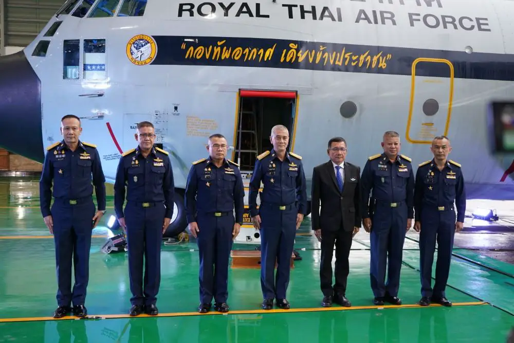 Royal Thai Air Force C-130H Hercules Aircraft Capability Upgrades Reach Completion