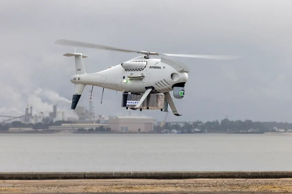 Schiebel CAMCOPTER S-100 Participated in Dynamic Messenger 2022 in Portugal