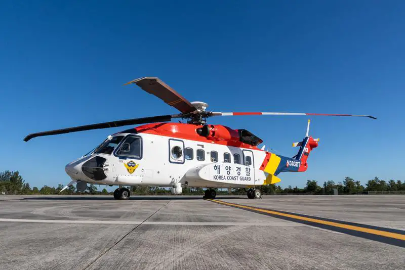 Sikorsky Delivers S-92 Search and Rescue Helicopter to Korea Coast Guard