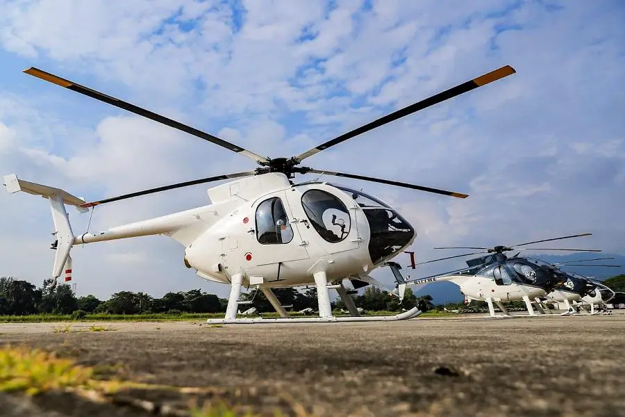 US Government Delivers Four MD530F Light Utility Helicopters to El Salvador