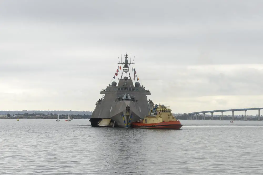 USS Jackson returned to Naval Base San Diego, following its initial deployment to the U.S. 3rd and 7th Fleets in support of a free and open Indo-Pacific.