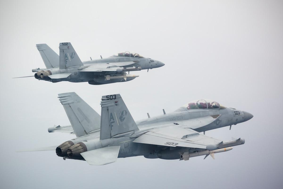 As the US Military's only Reserve EA-18G squadron, VAQ-209 is currently forward deployed to Japan and operating across the Indo-Pacific as the expeditionary VAQ squadron currently assigned to Commander, Task Force (CTF) 70.