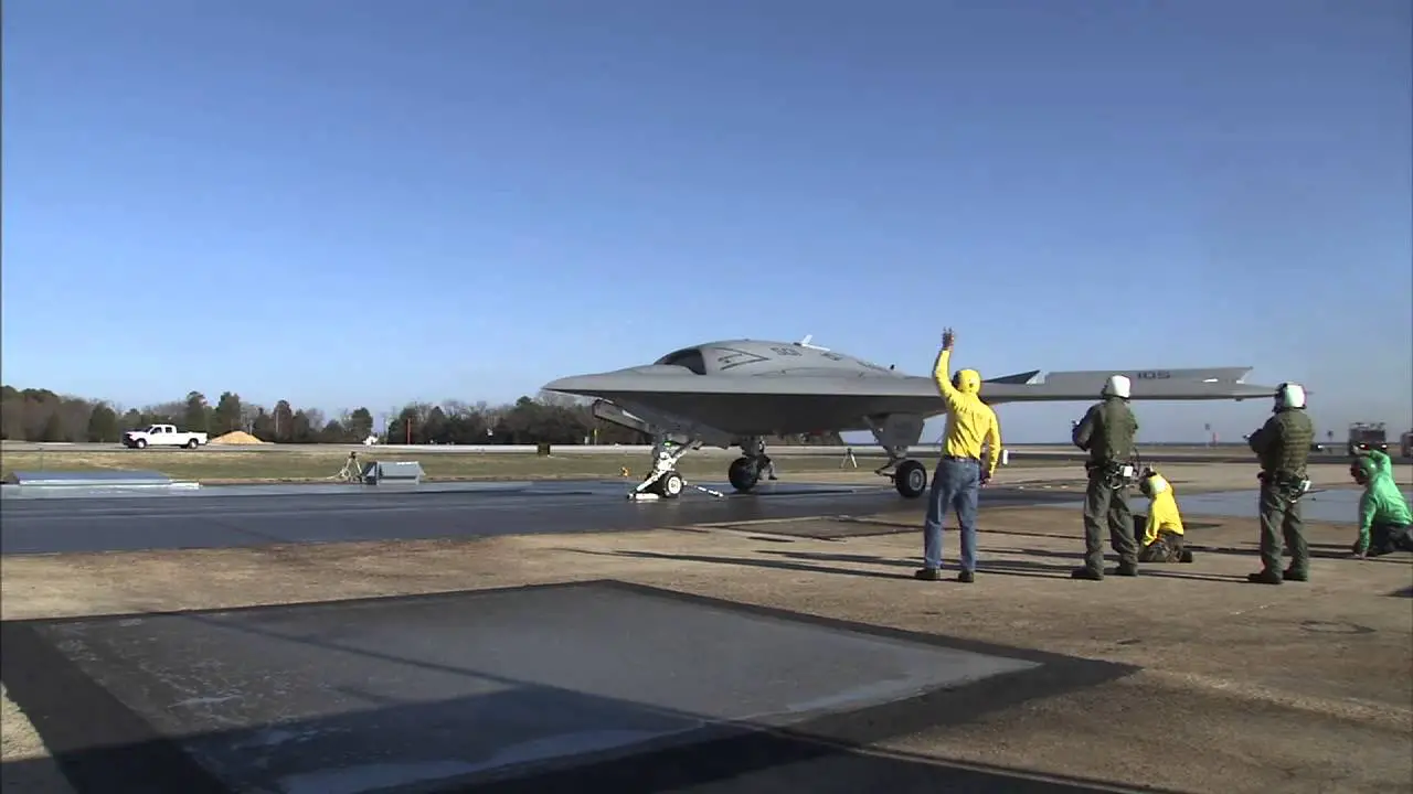 10th Anniversary of Northrop Grumman X-47B’s First Land-based Catapult Launch