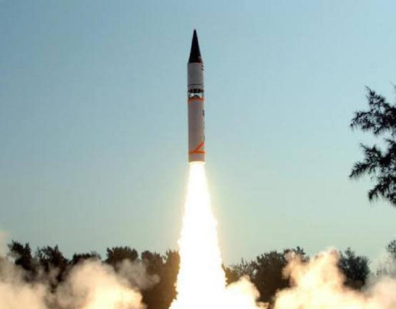 India Conducts Successful Test Launch of Agni-III Intermediate-range Ballistic Missile