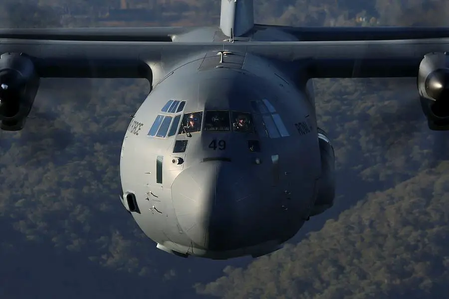 Royal Australian Air Force C-130J-30 Super Hercules aircraft