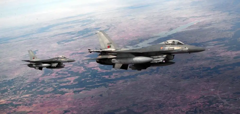 Portuguese Air Force F-16A MLU Fighting Falcon Aircrafts