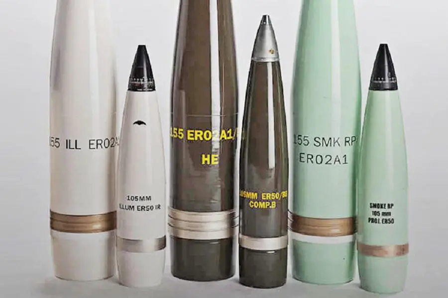 Expal's 105mm and 155mm ammunition