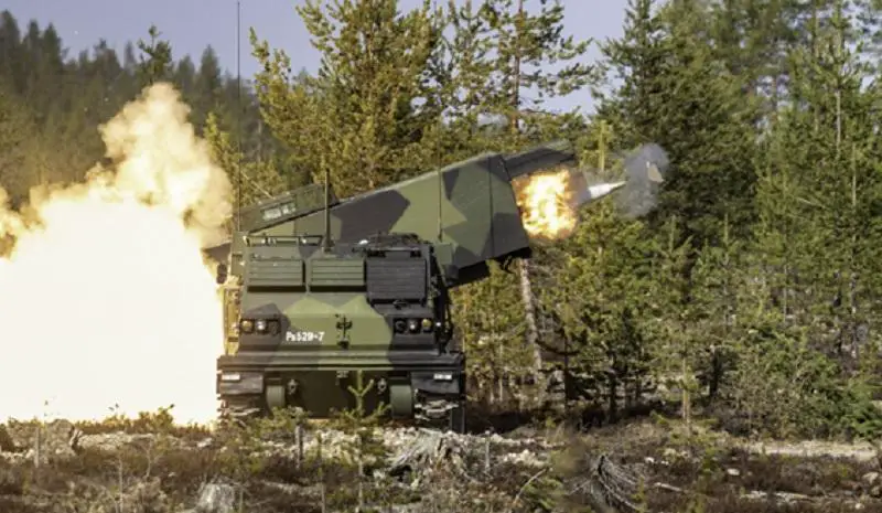 Finnish Army 298 RSRAKH 06 (M270) Multiple Launch Rocket System