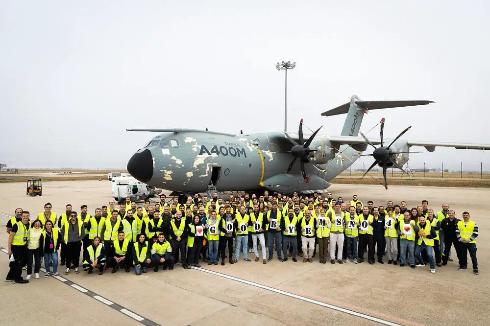 Airbus A400M MSN4 "Grizzly 4" Prototype Aircraft