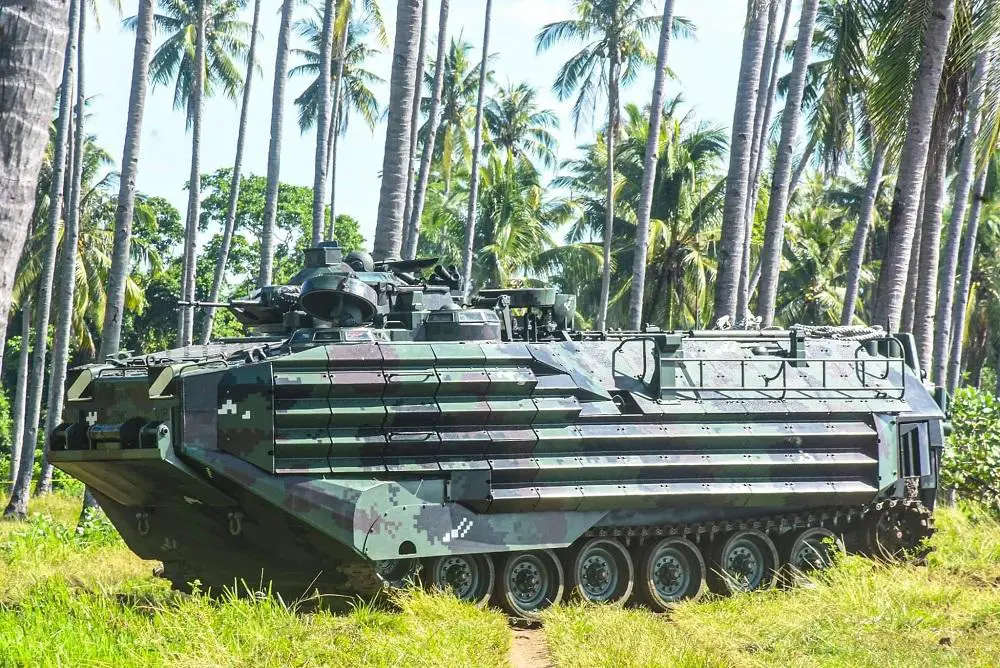 Philippine Marine Corps KAAV7A1 amphibious armored personnel carrier
