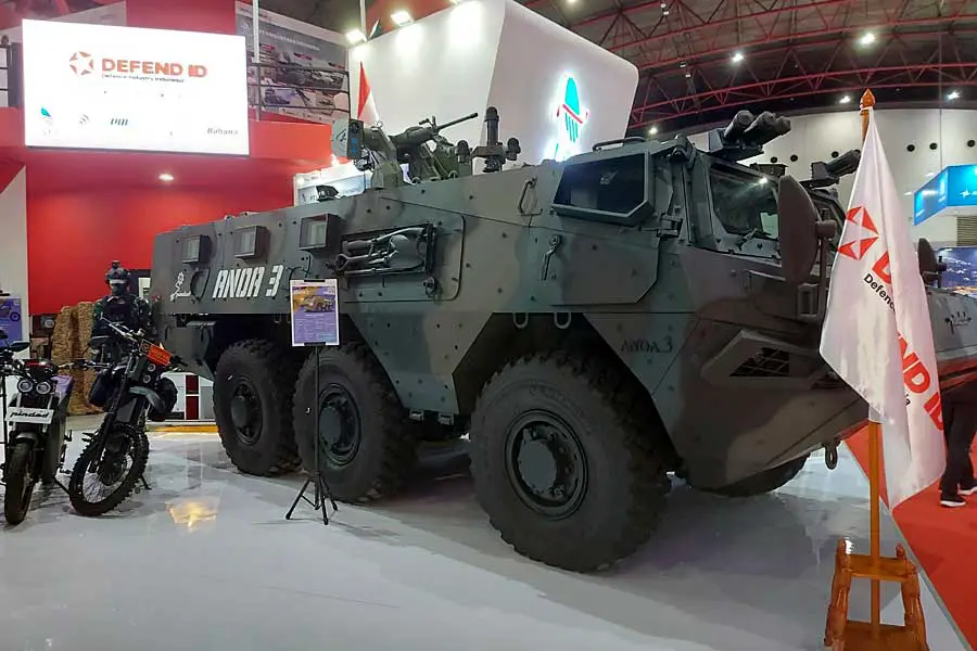 Arquus and PT Pindad Present ANOA 3 Armoured Personnel Carrier at Indodefence 2022