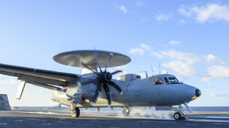 French Navy E2-C Hawkeye Conducts 1st Operational Airborne Early Warning Flight over Romania