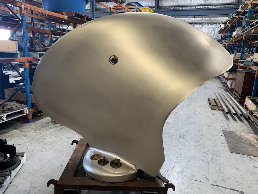 Local Western Australian company  VEEM_Ltd  will be manufacturing 2 prototype propeller blades and a propeller hub for the Hunter program, under the guidance of   KOGMaritime  