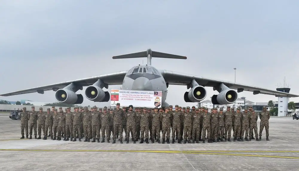 India-Malaysia Joint Military Exercise Harimau Shakti 2022 Begins at Pulai, Kluang