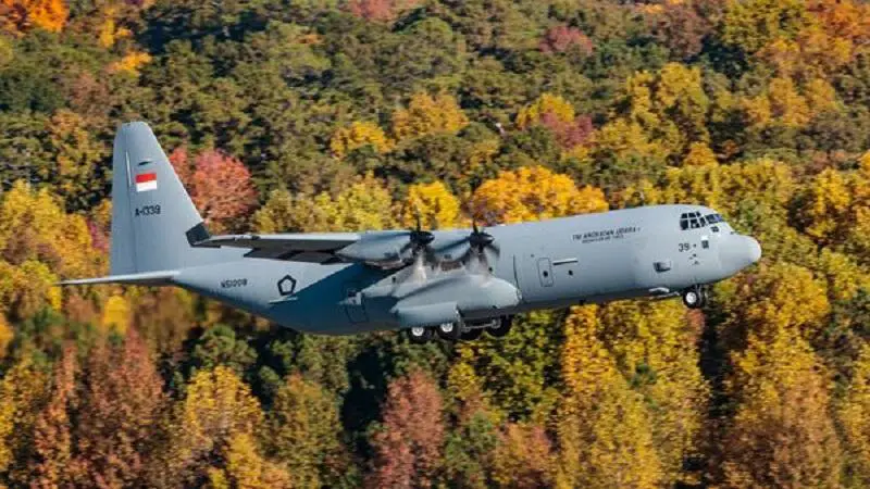 Indonesia Air Force to Take Delivery of First C-130J-30 Super Hercules Military Transport Aircraft.
