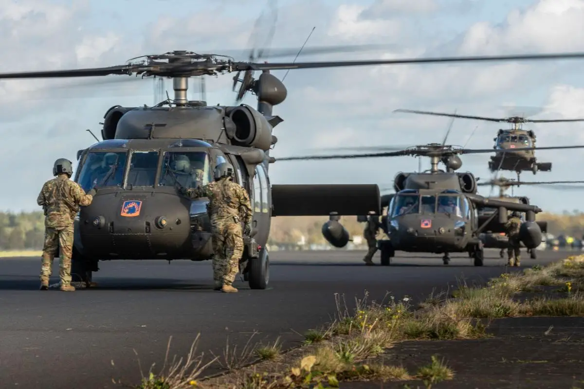 Netherlands Defence Helicopter Command Host Multinational Helicopter Assault Exercise