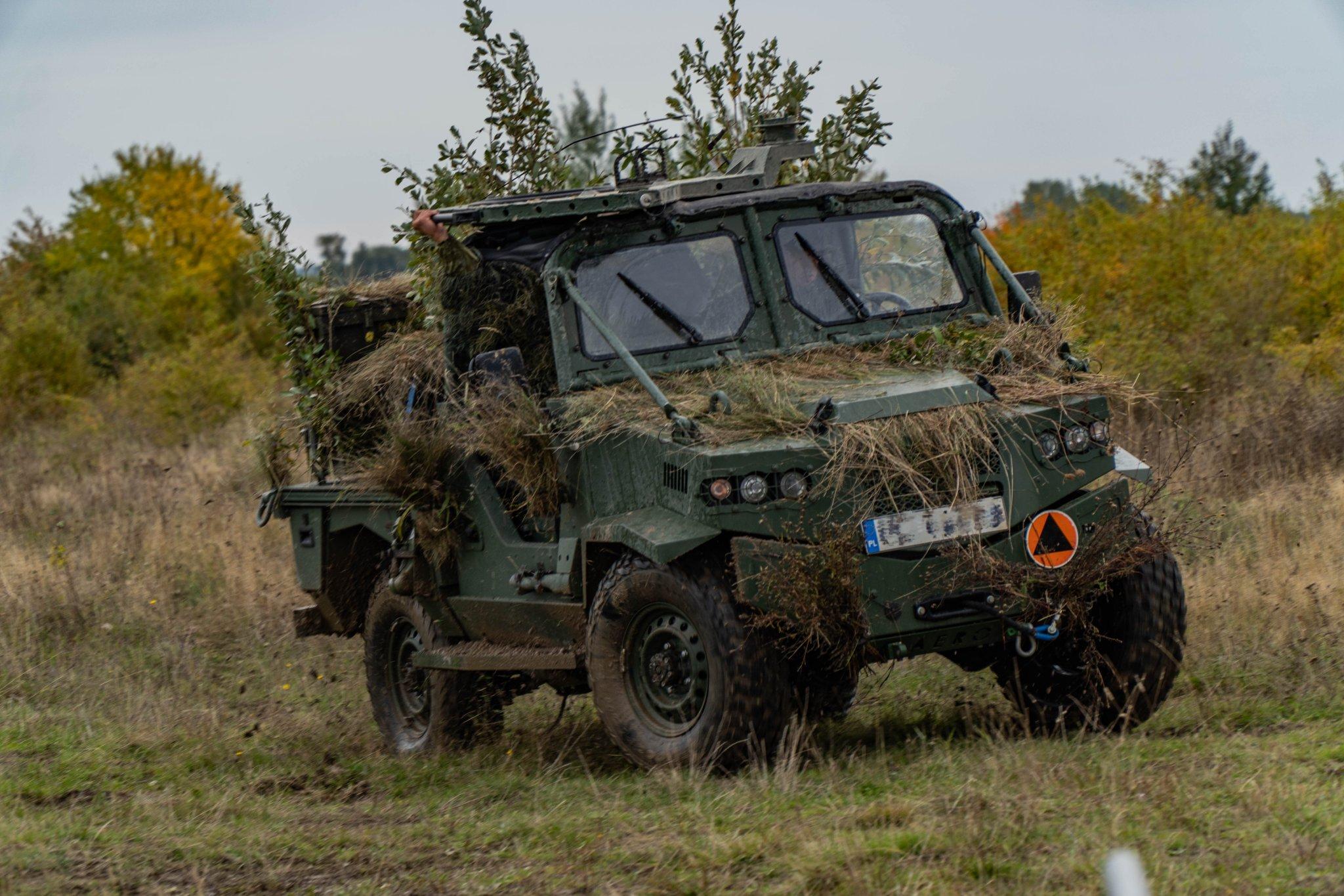 Polish Army 6th Airborne Brigade Aero 4×4  Light Air-dropped Vehicle