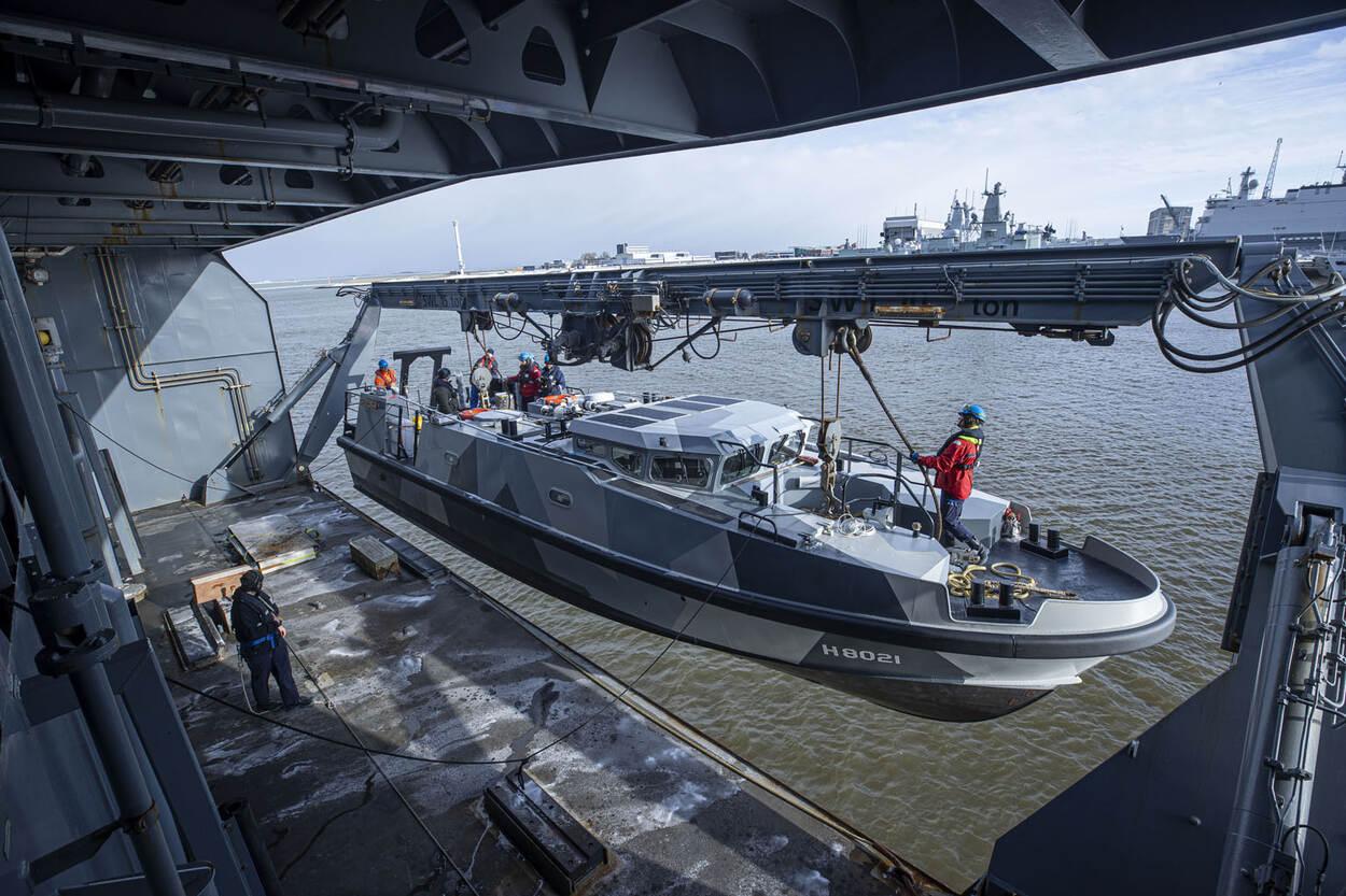 Royal Netherlands Navy Inducts New Expeditionary Survey Boat HrMs Hydrograaf