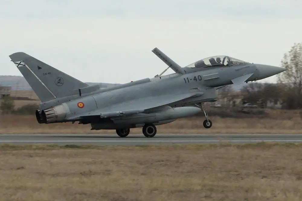 Spanish Air Force Eurofighters to Join NATO's Enhanced Air Policing Mission in Bulgaria