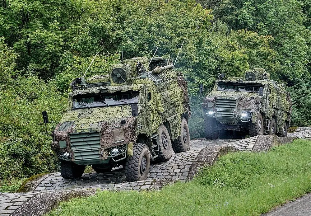 Czech Army Conducts Test Drive of TITUS 6×6 Infantry Mobility Vehicles