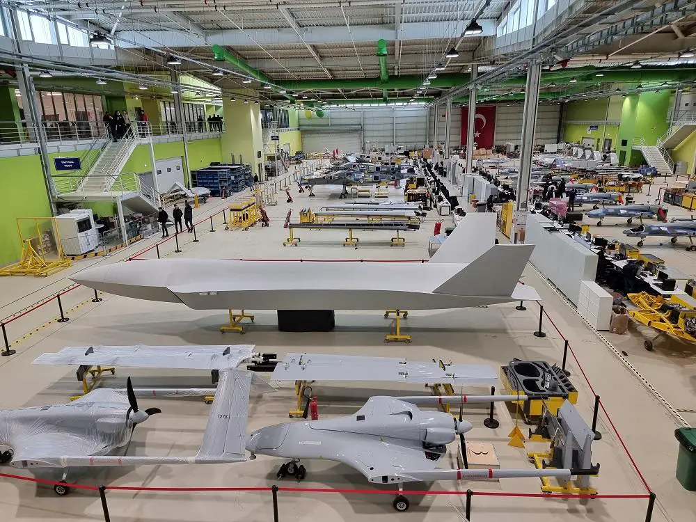 Turkish drone maker Baykar production line