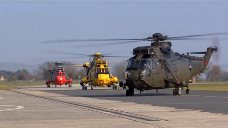 UK Ministry of Defence to Transfer Decommissioned Sea King Helicopters to Ukraine