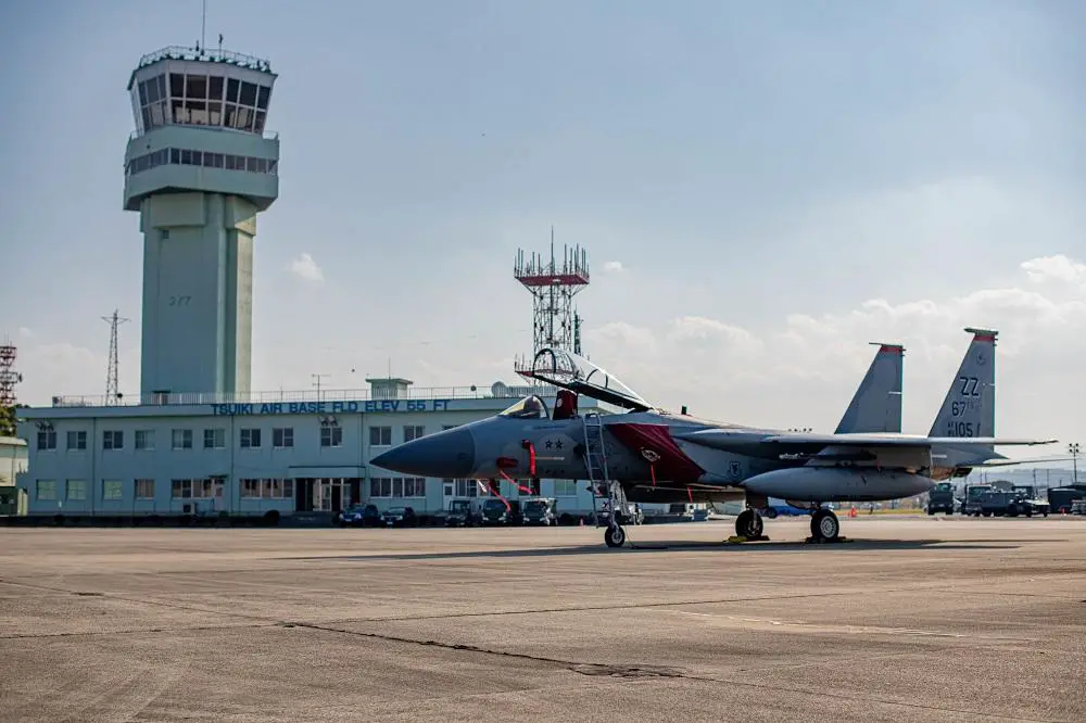 US Air Force F-15C Eagles from Kadena Making Their Last Trips to Tsuiki Air Base