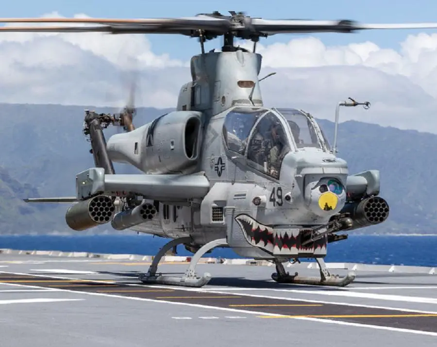 Bell Completes US Marine Corps AH-1Z Attack Helicopter Program of Record