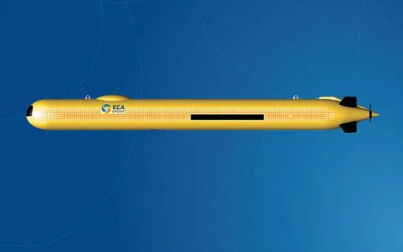 Exail and DGA Sign French Navy Contract to Provide A18D Autonomous Underwater Vehicle