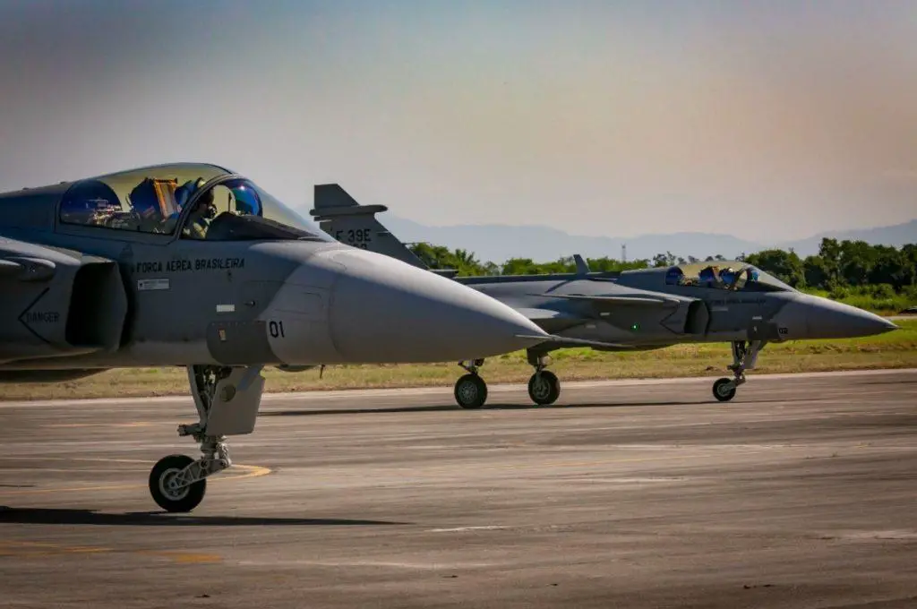 Brazilian Air Force Inducts Saab Gripen E (F-39) Fighter Aircraft Into Service