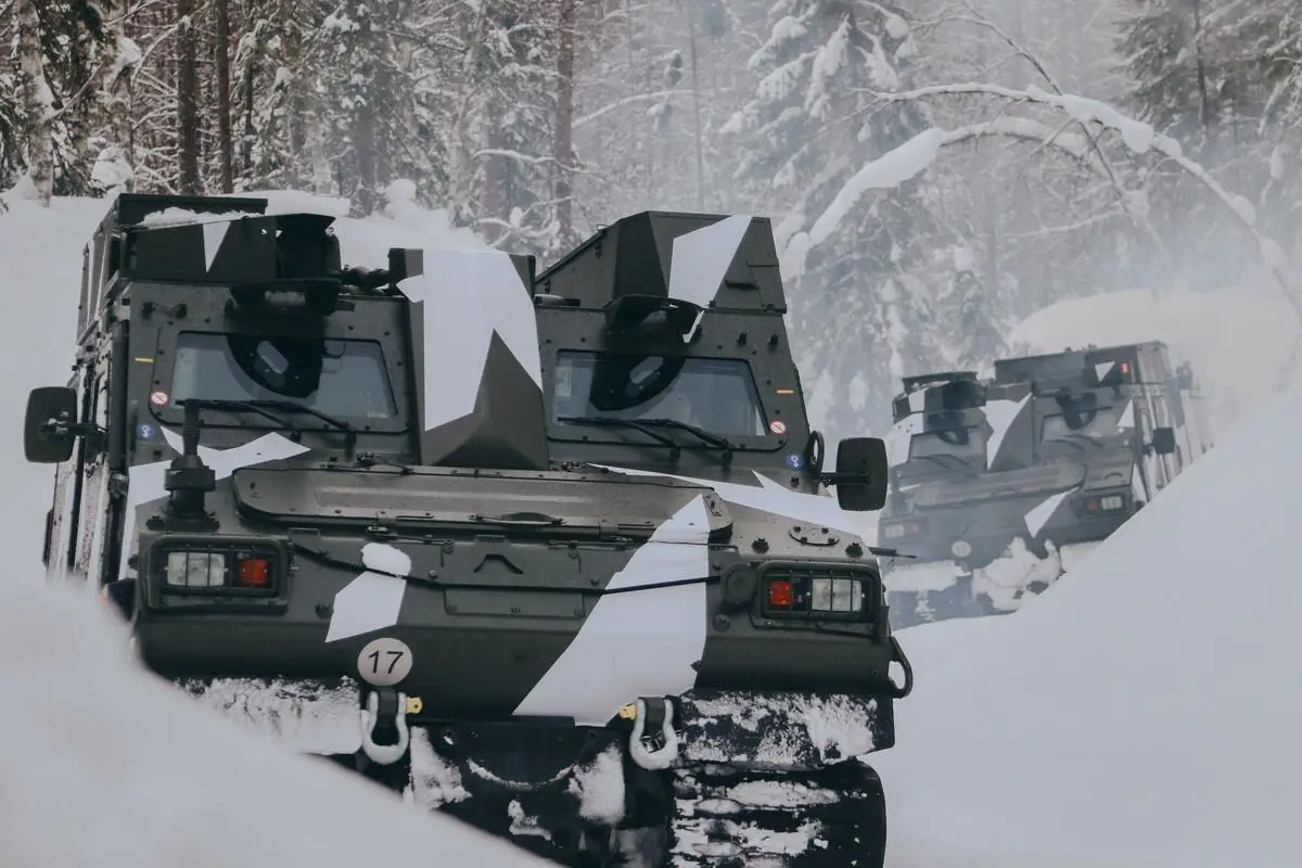 BAE Systems Hägglunds BVS10 all terrain armoured vehicles