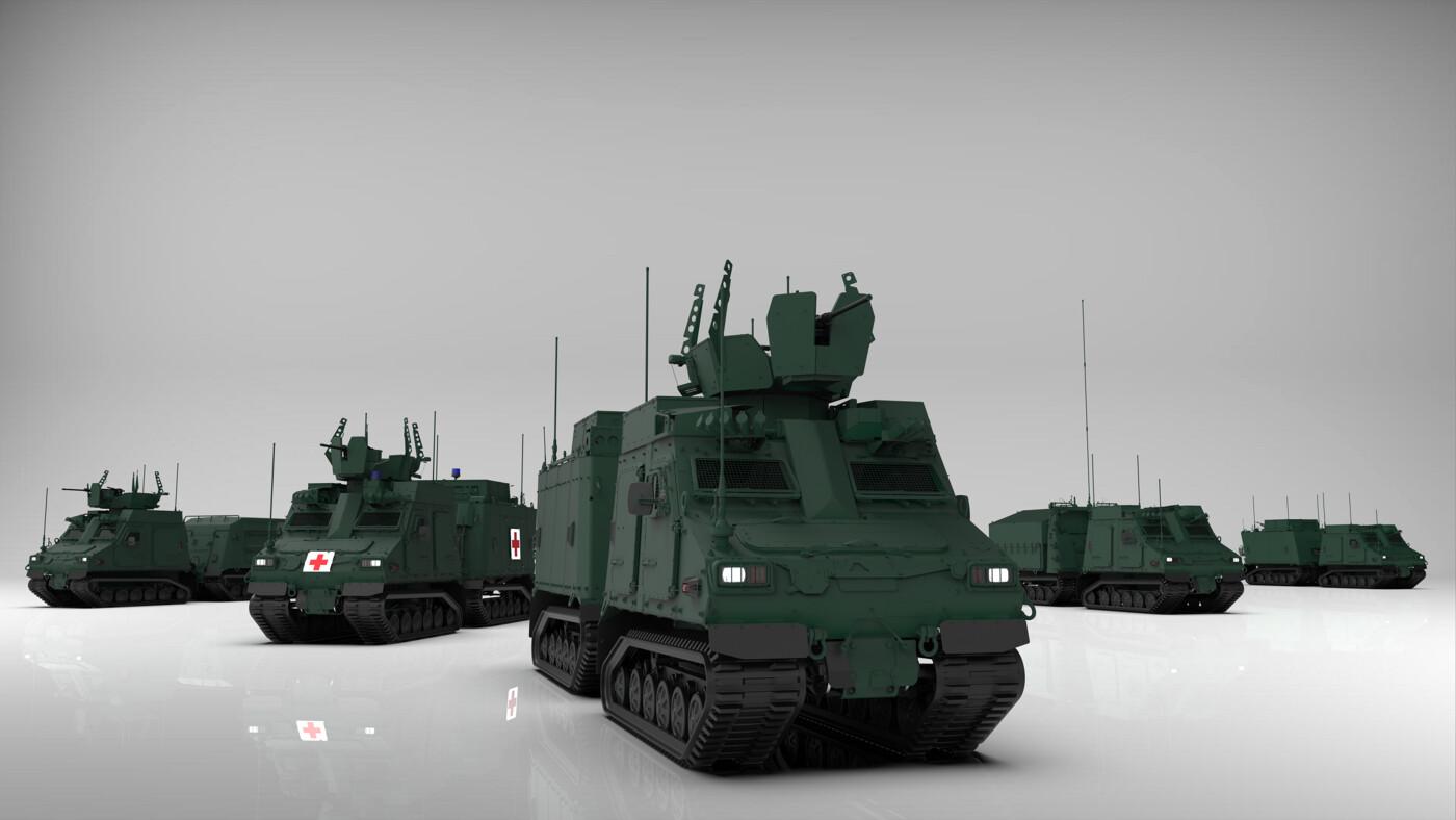 British Military to Receive 60 BvS10 All-Terrain Vehicles Under International Agreement