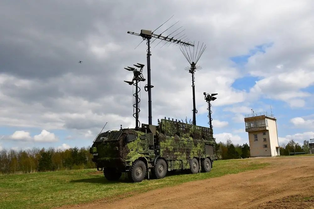 Czech Army STARKOM Mobile Electronic Warfare System