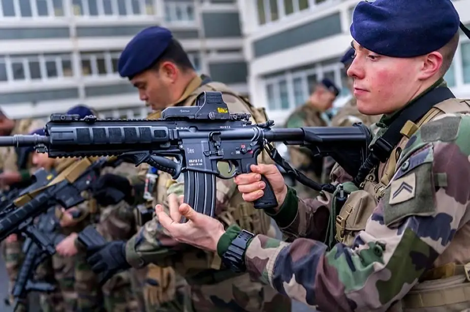 French Armed Forces Heckler & Koch HK416F assault rifle