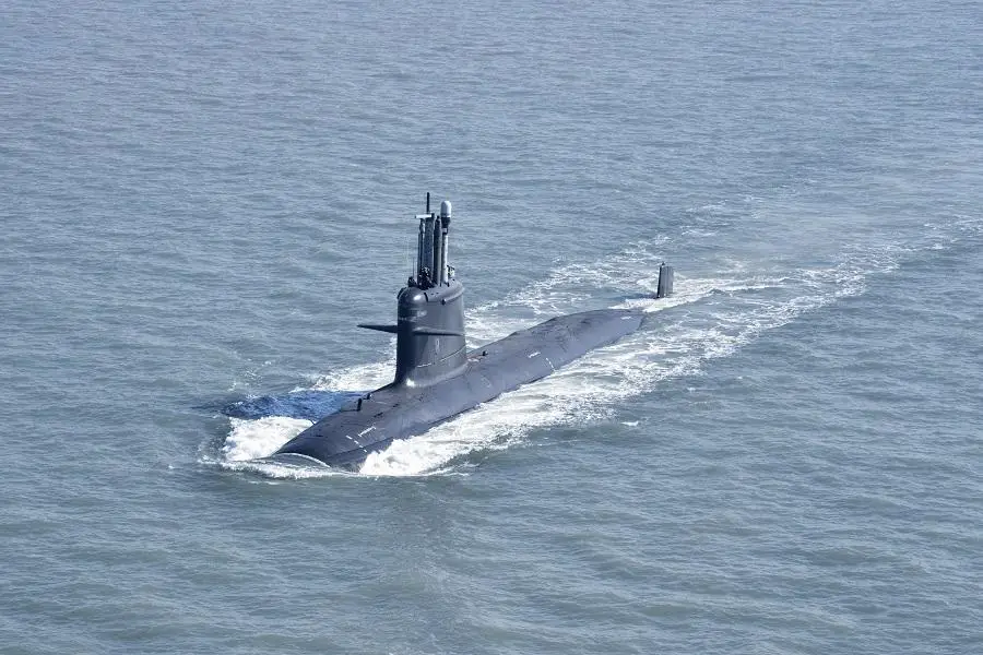 Indian Navy Receives Fifth Kalvari-class (Scorpene-class) Submarine Vagir