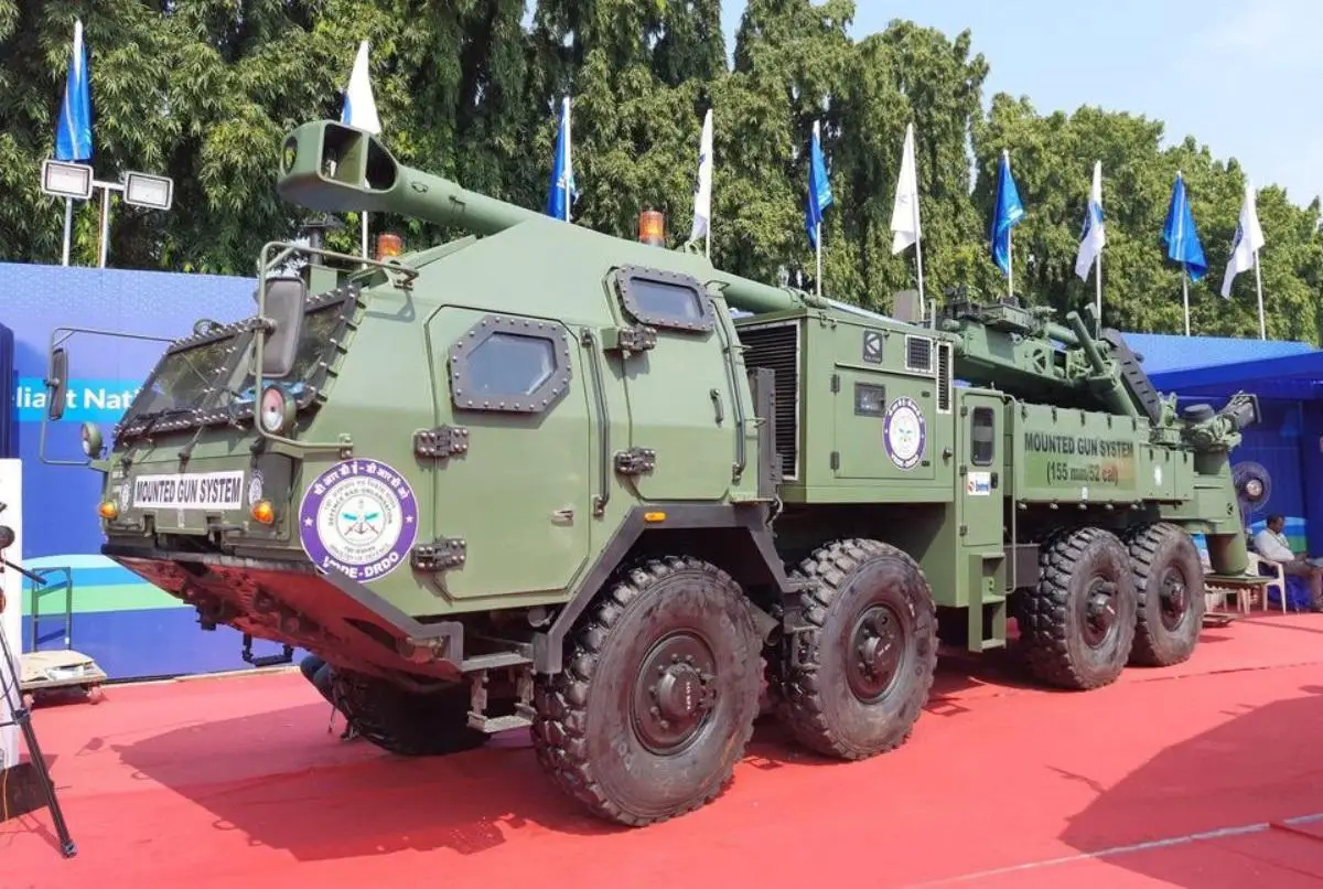 India’s Defence Research and Development Organisation Tests Mounted Gun System (MGS)