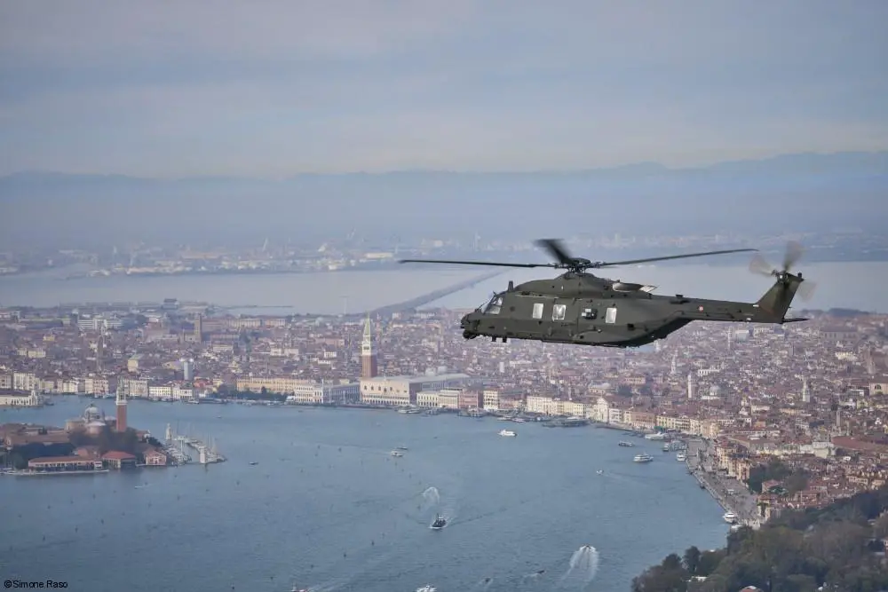 Italian Army Receives Its Final UH-90A (NH90 TTH) Tactical Transport Helicopter