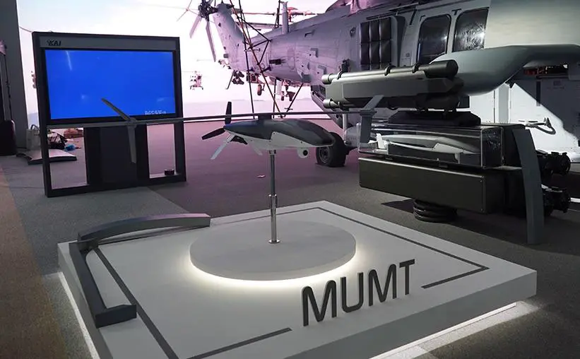 KAI MUM-T (Manned Unmanned Teaming) unmanned aerial vehicle.