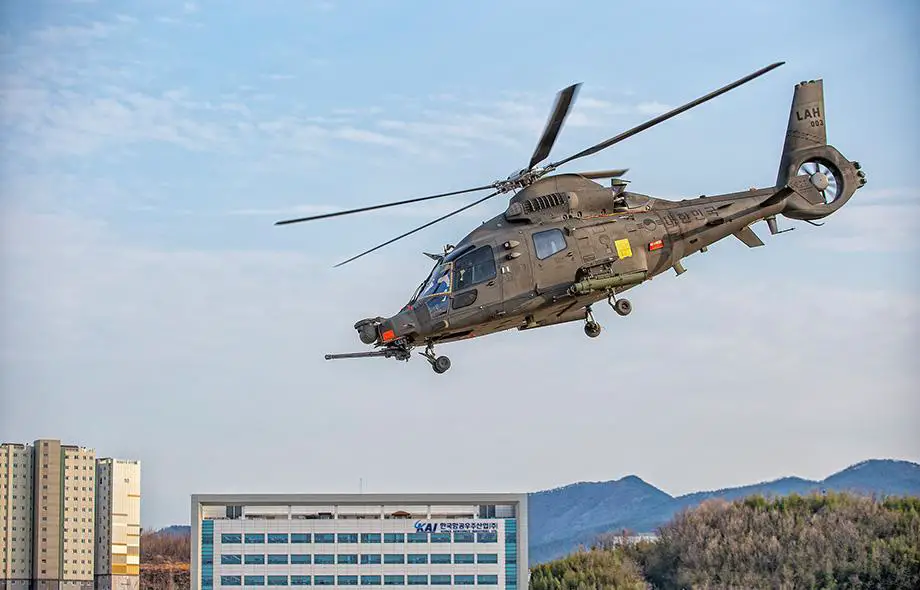 Korea Aerospace Industries Signs Light Armed Helicopter (LAH) Production Contract