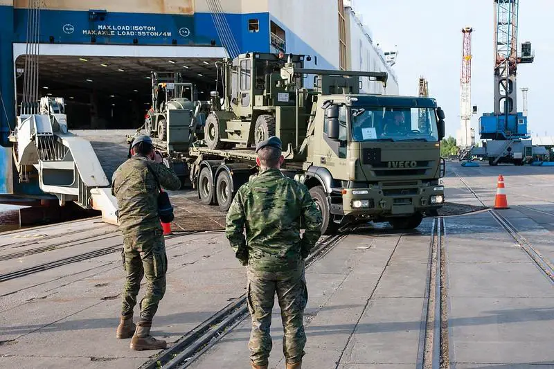 NATO Very High Readiness Joint Task Force Rehearse Deployment Into Poland and Baltic States