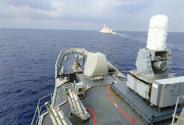 NATO’s Operation Sea Guardian Task Group Exercises at Sea with Egyptian Navy
