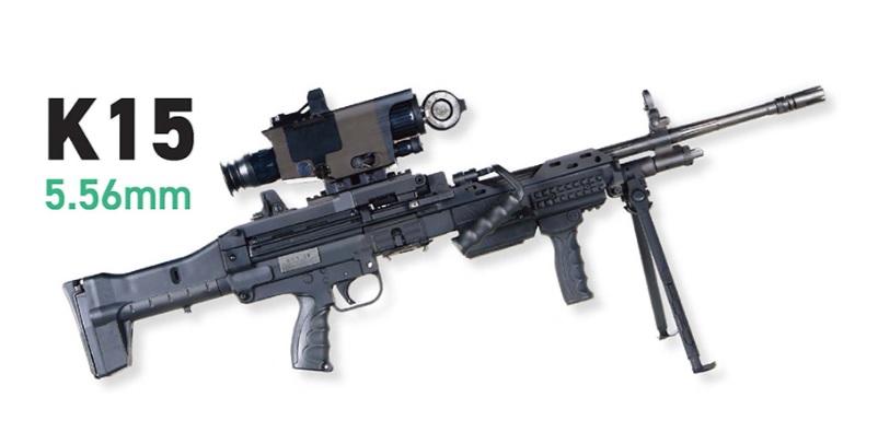 SNT Motiv K15 Light Machine Guns (LMGs)