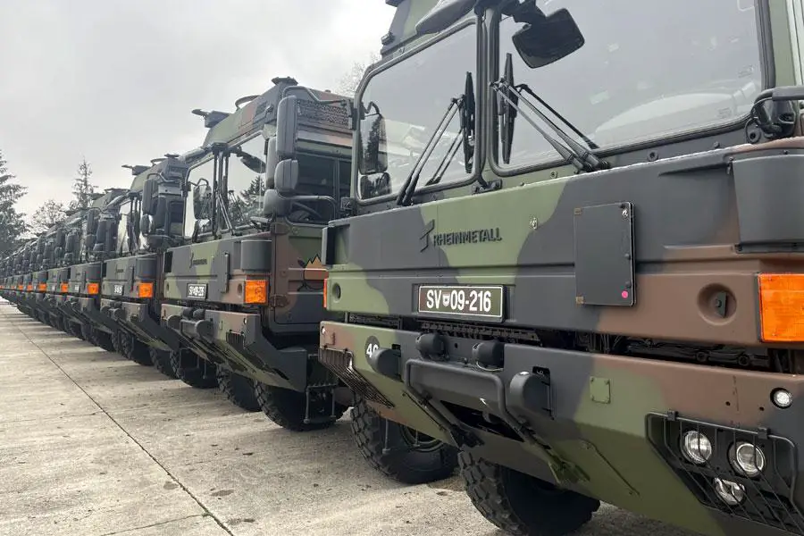 Rheinmetall Supplies Slovenian Armed Forces with New Military Trucks